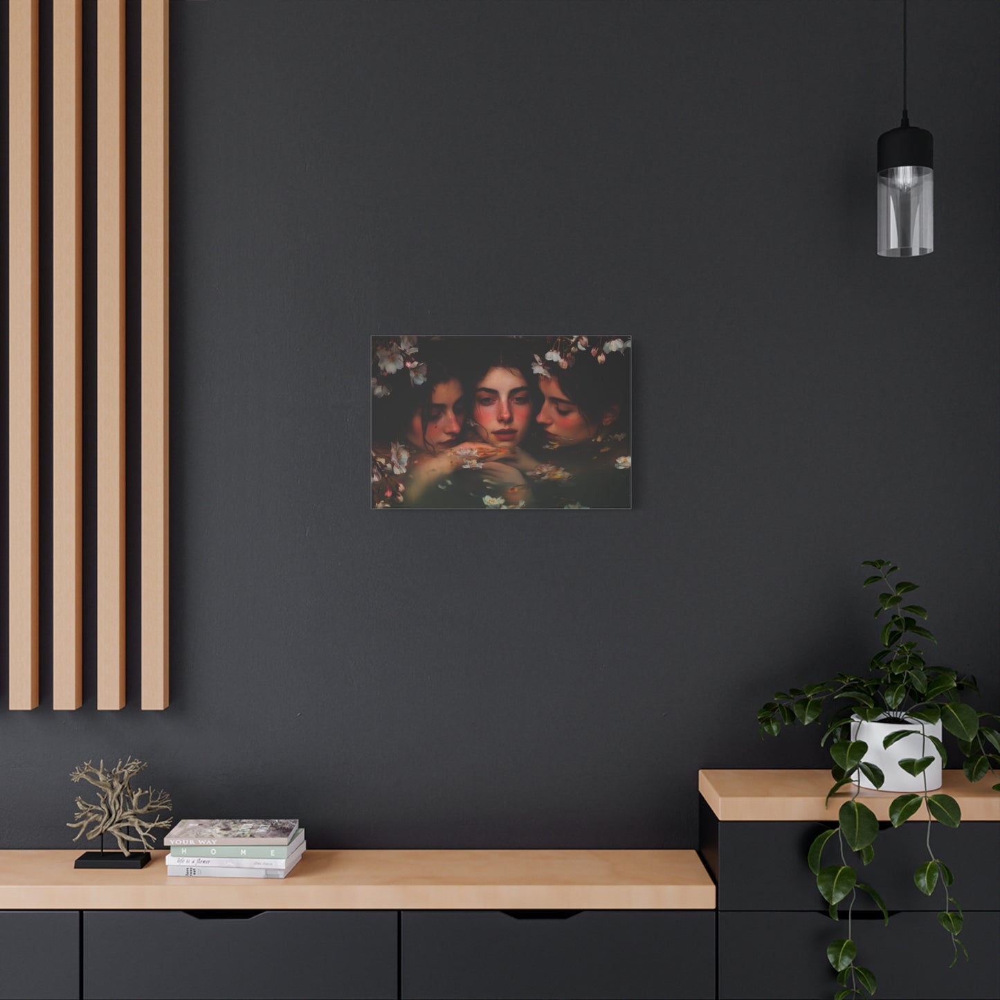 The Enigmatic Tide Canvas Print