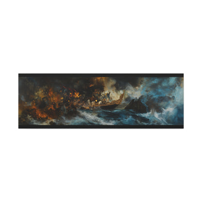 Balance in Tempest Canvas Print