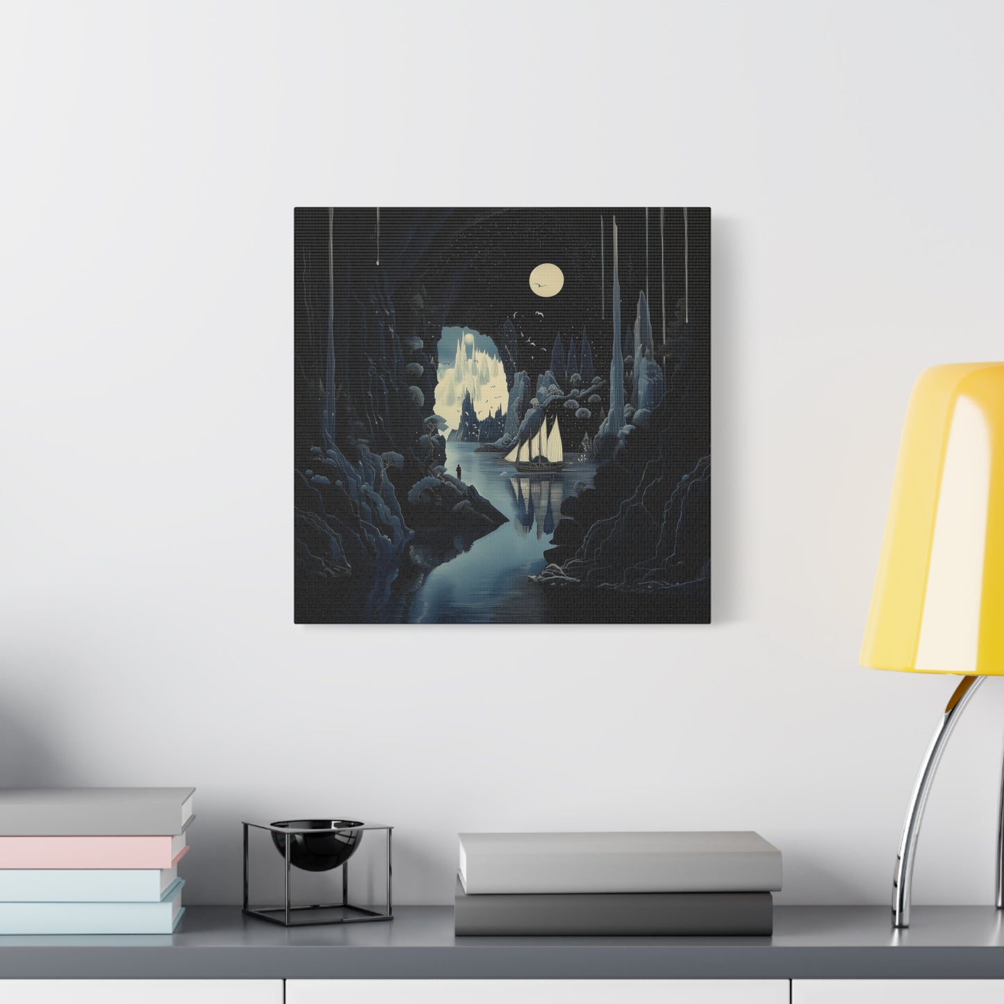 Night's Veil Canvas Print