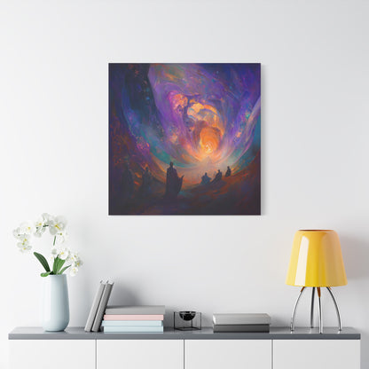 Balance in the Abyss Canvas Print