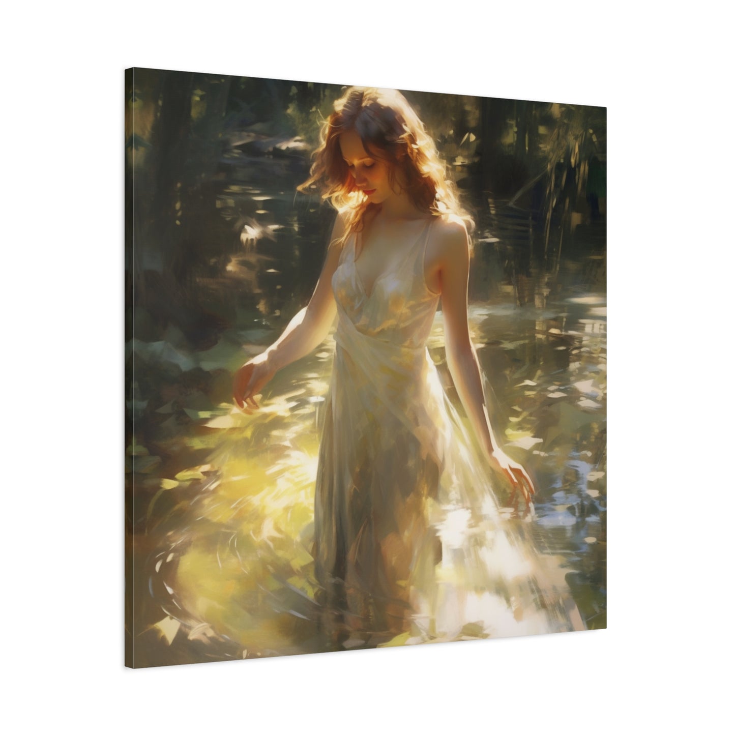 Whispering Depths Canvas Print