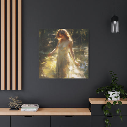 Whispering Depths Canvas Print