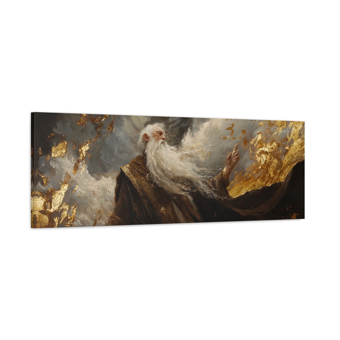 Lorekeeper's Gaze Canvas Print