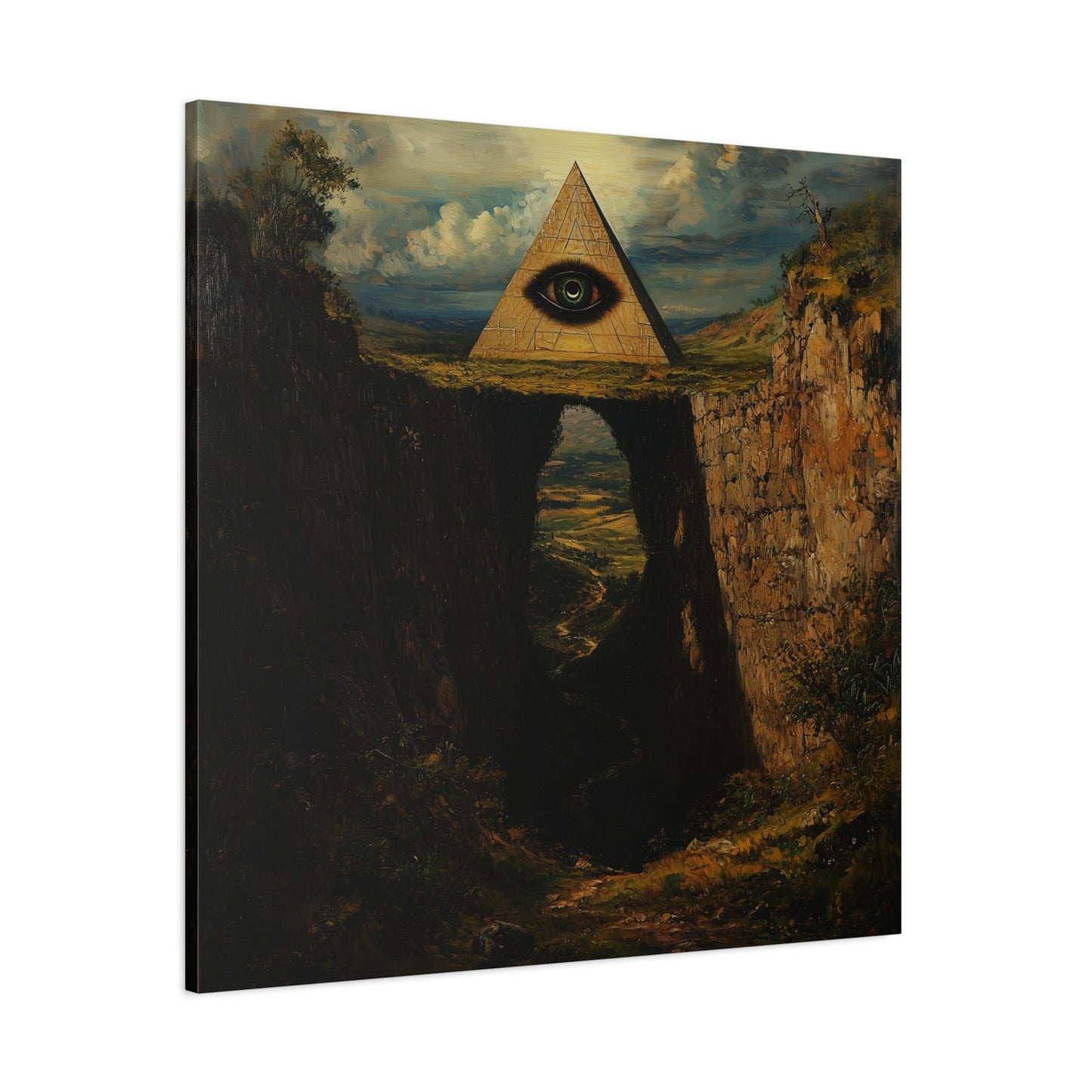 Through the Chasm Canvas Print