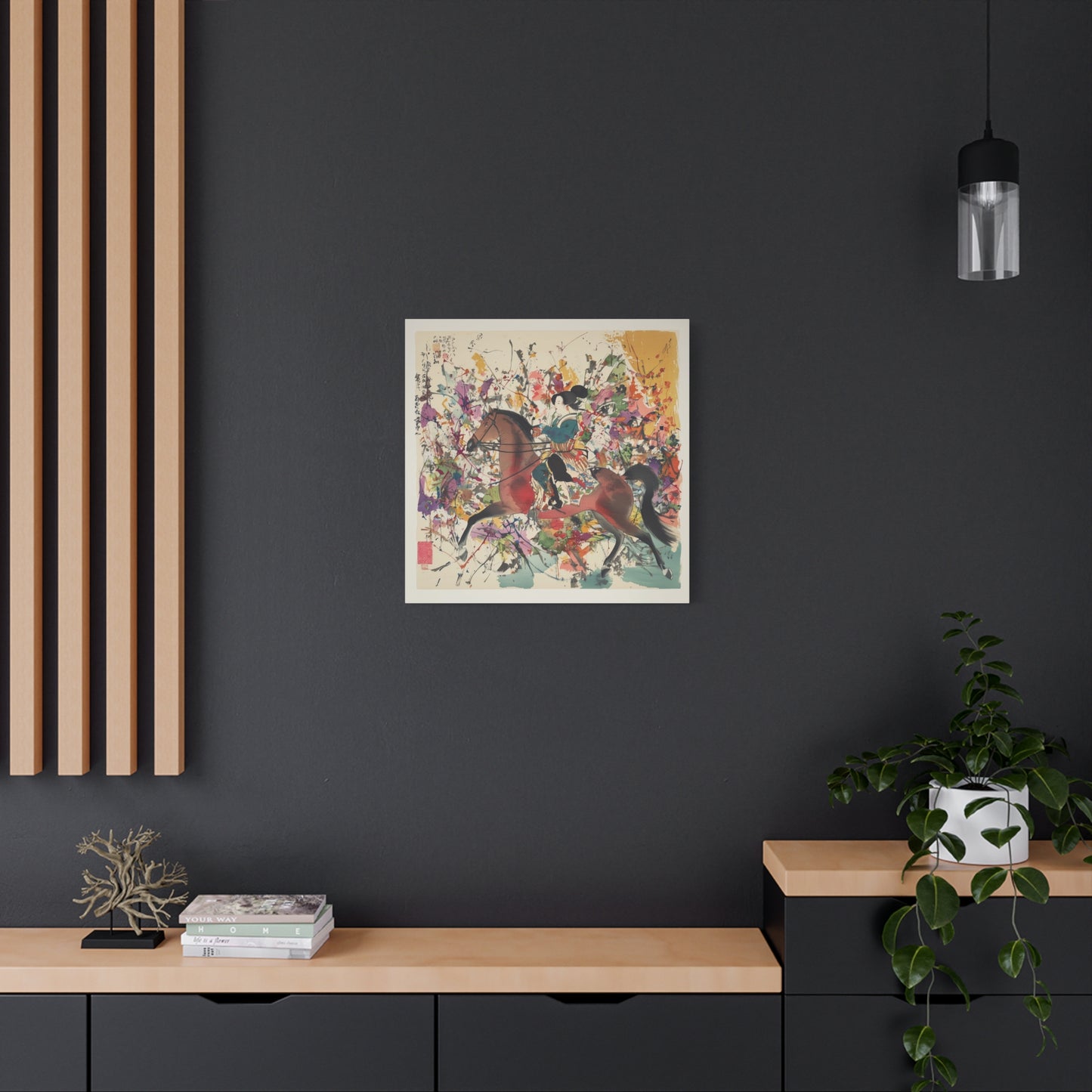 The Ancient Steed Canvas Print