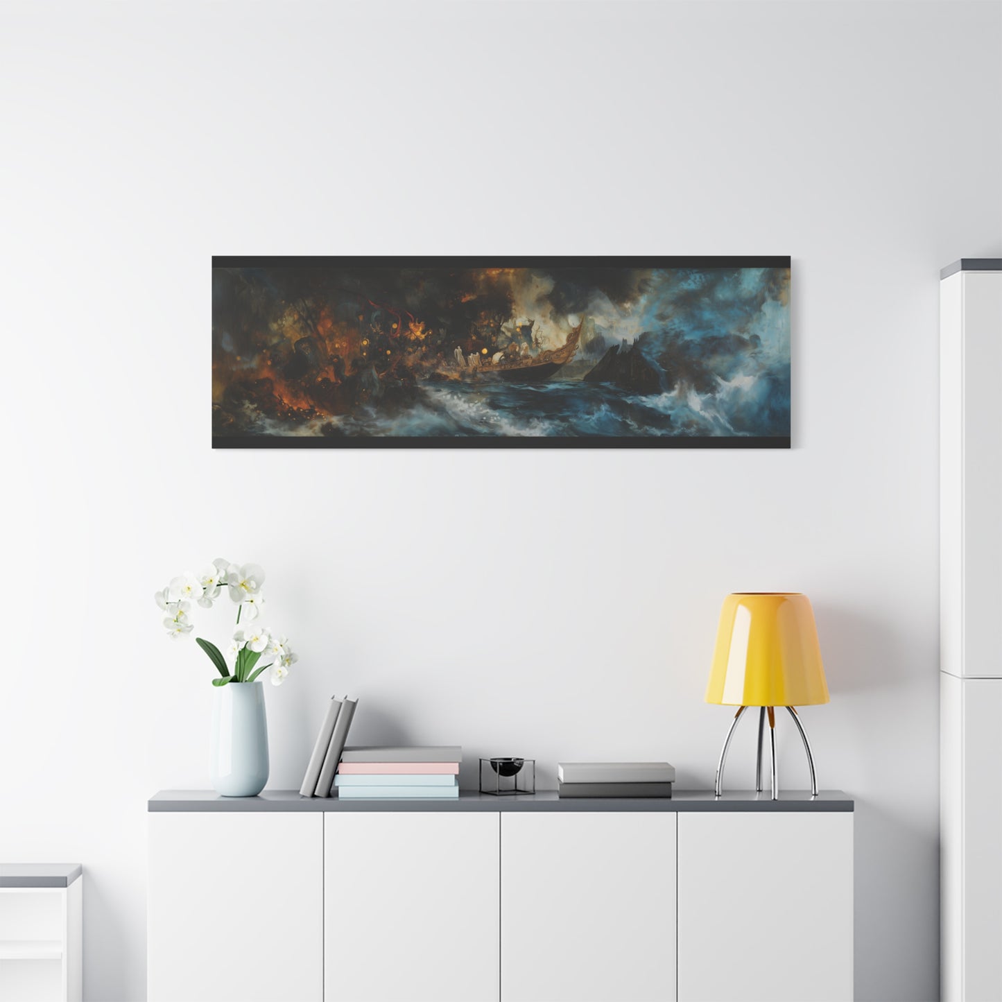 Balance in Tempest Canvas Print