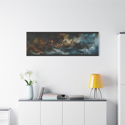 Balance in Tempest Canvas Print