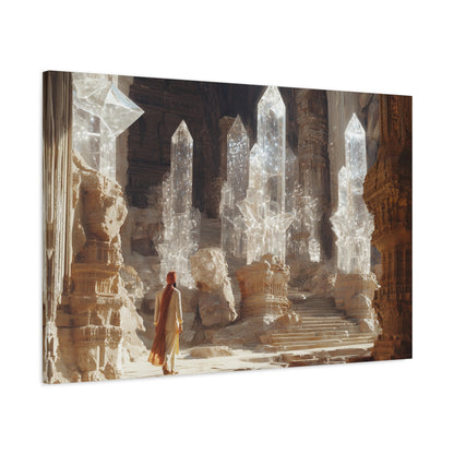 Paths of Light Canvas Print