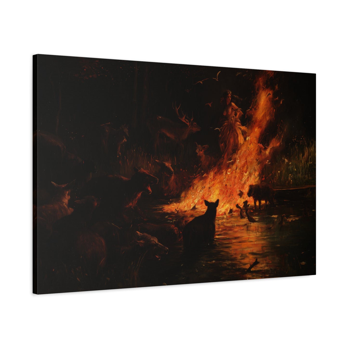 Phantoms of the Pyre Canvas Print