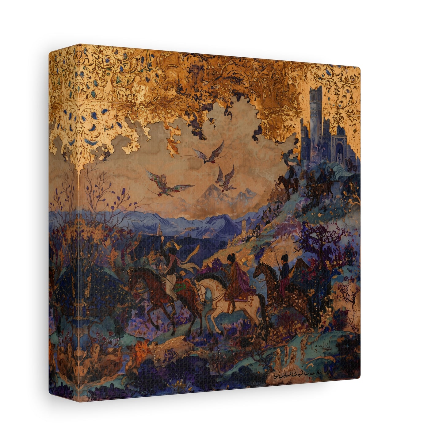 The Golden Realm Canvas Print