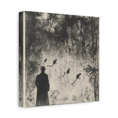 Forest's Silent Dance Canvas Print