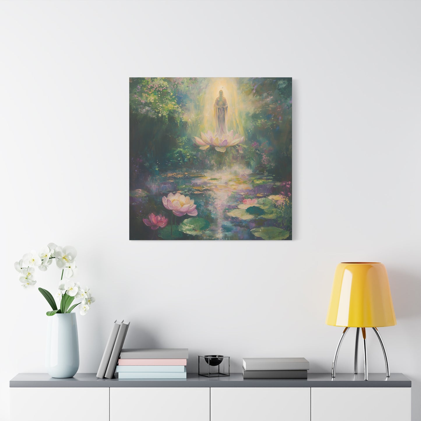 Silent Illumination Canvas Print