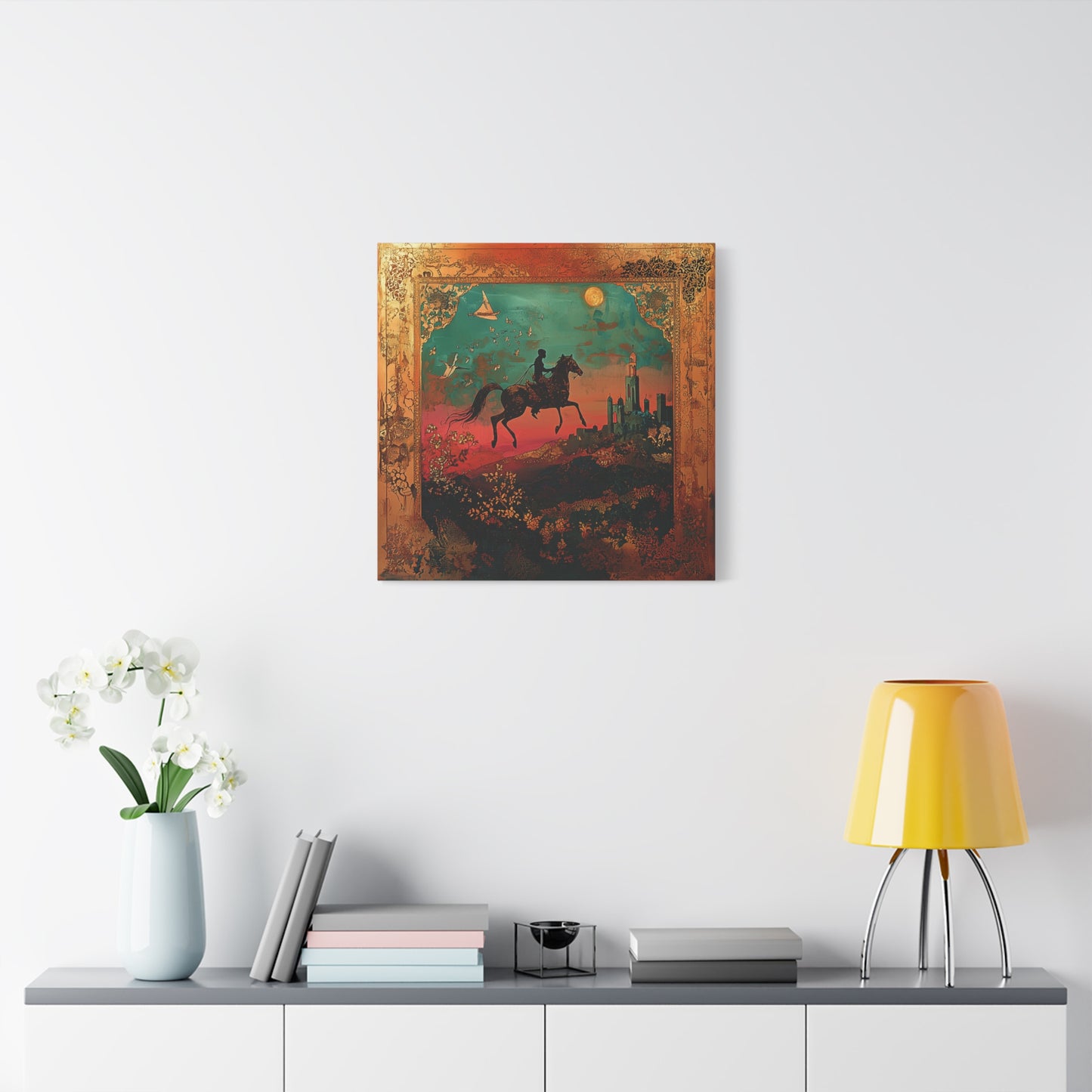 Twilight's Herald Canvas Print