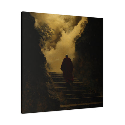 Path of Shadows Canvas Print