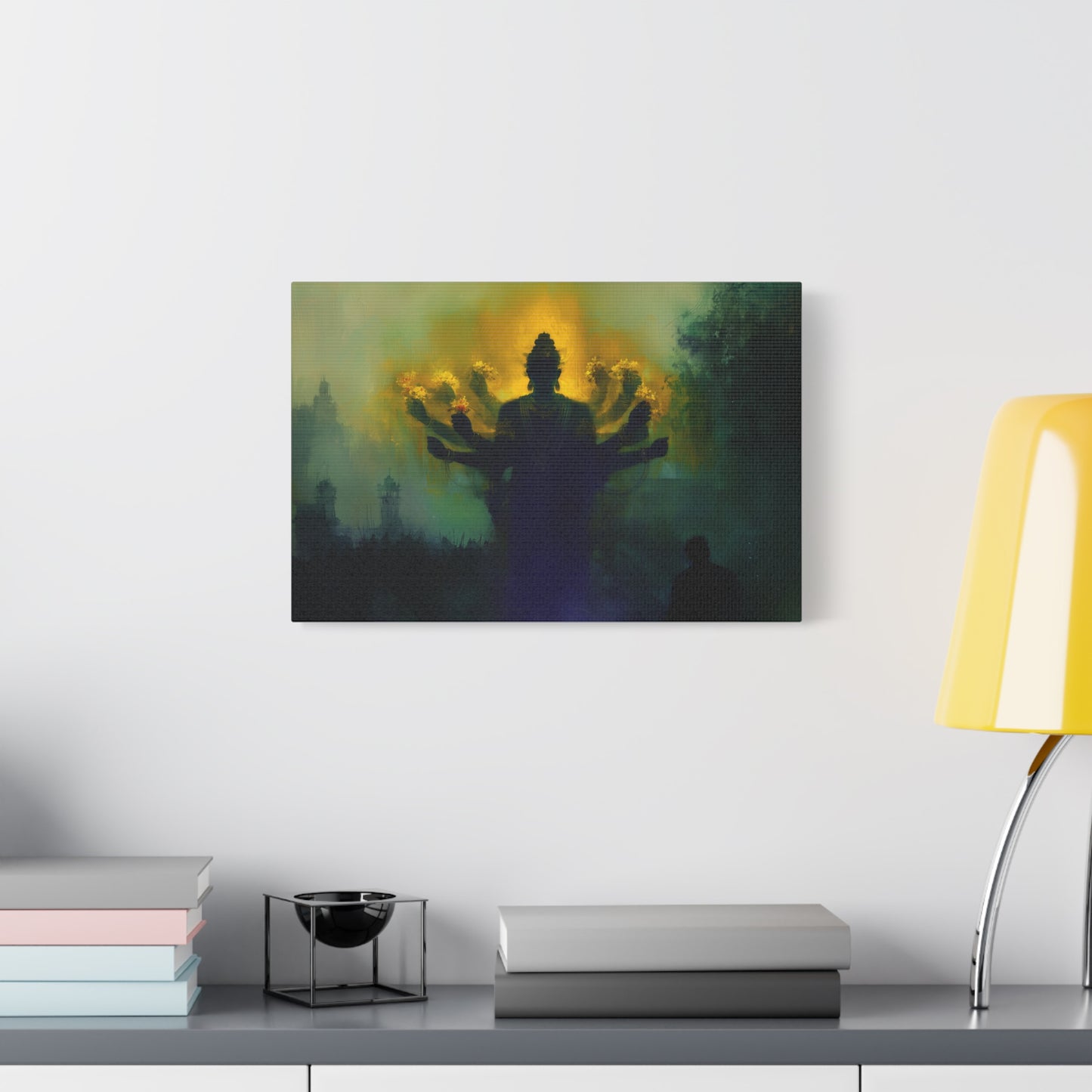 The Dreaming Deity Canvas Print