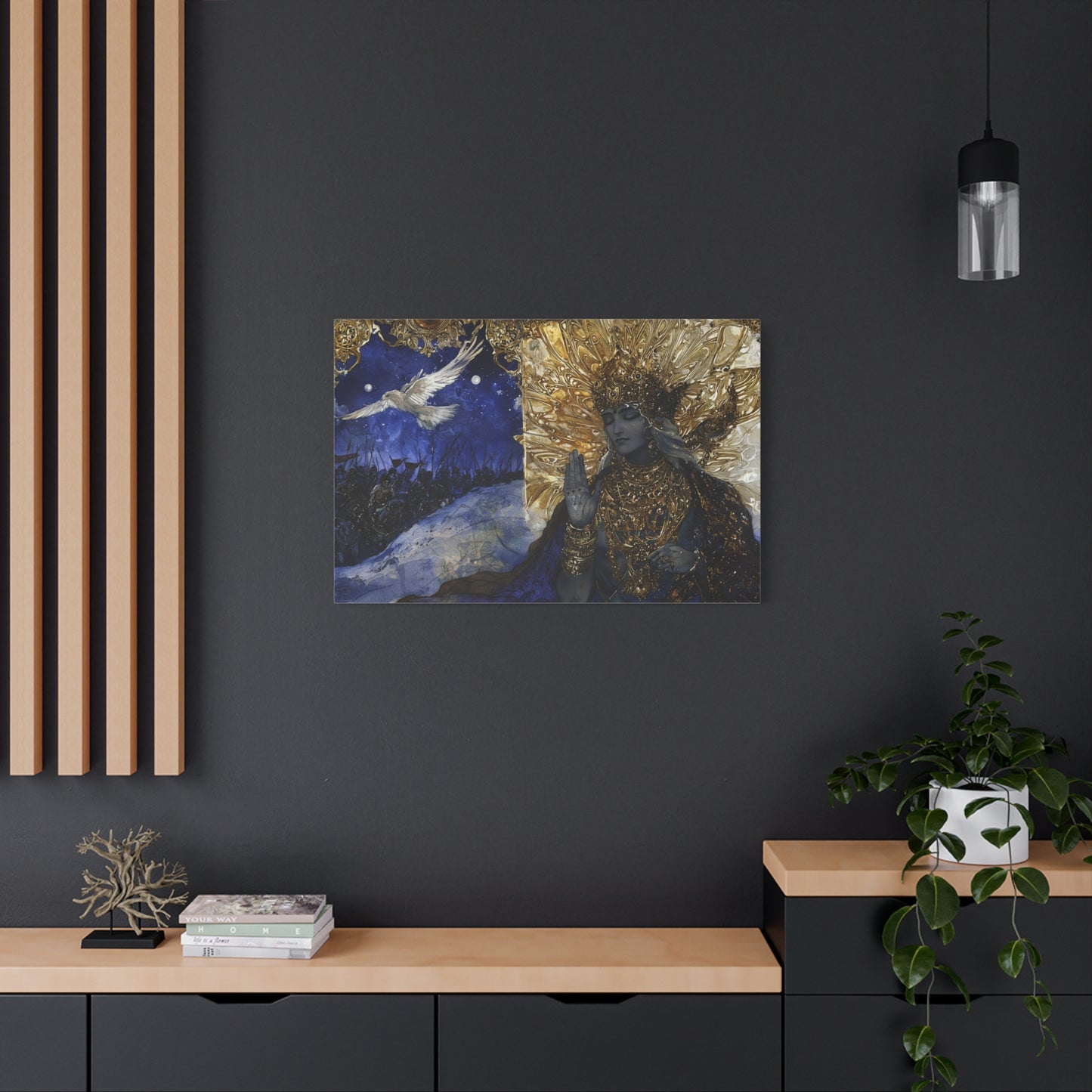 Silent Majesty Canvas Print