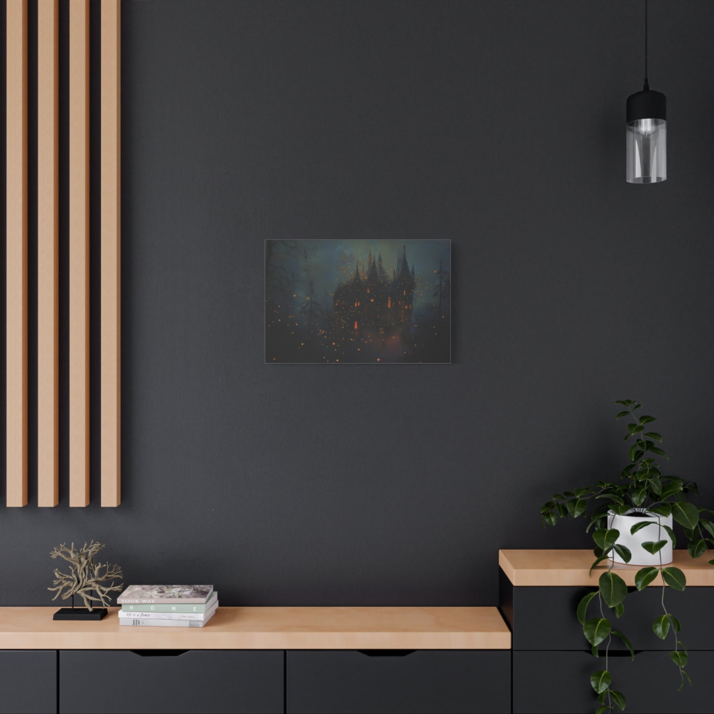 The Lurking Citadel Canvas Print