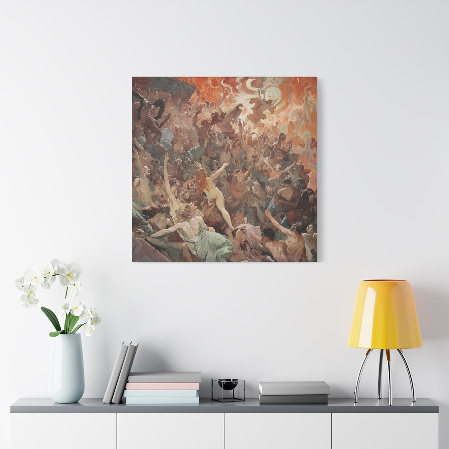 The Balance Unraveled Canvas Print