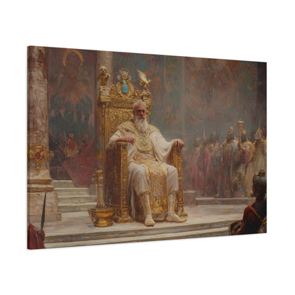 Monarch of the Abyss Canvas Print