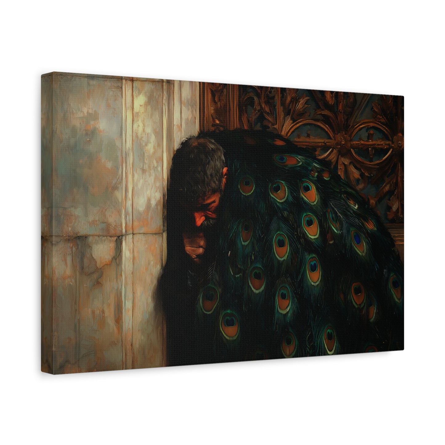 Feathered Solace Canvas Print