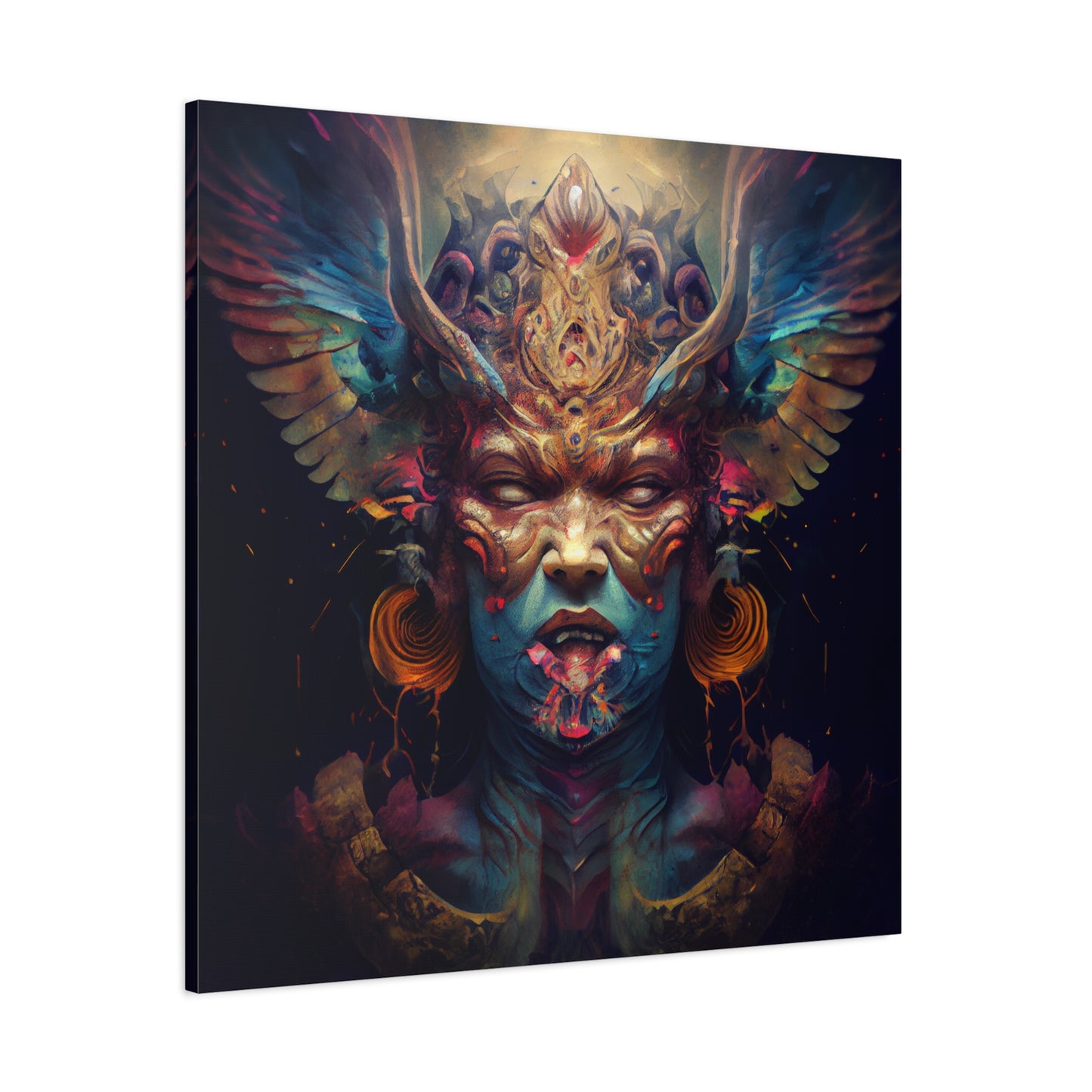 The Unseen Face Canvas Print