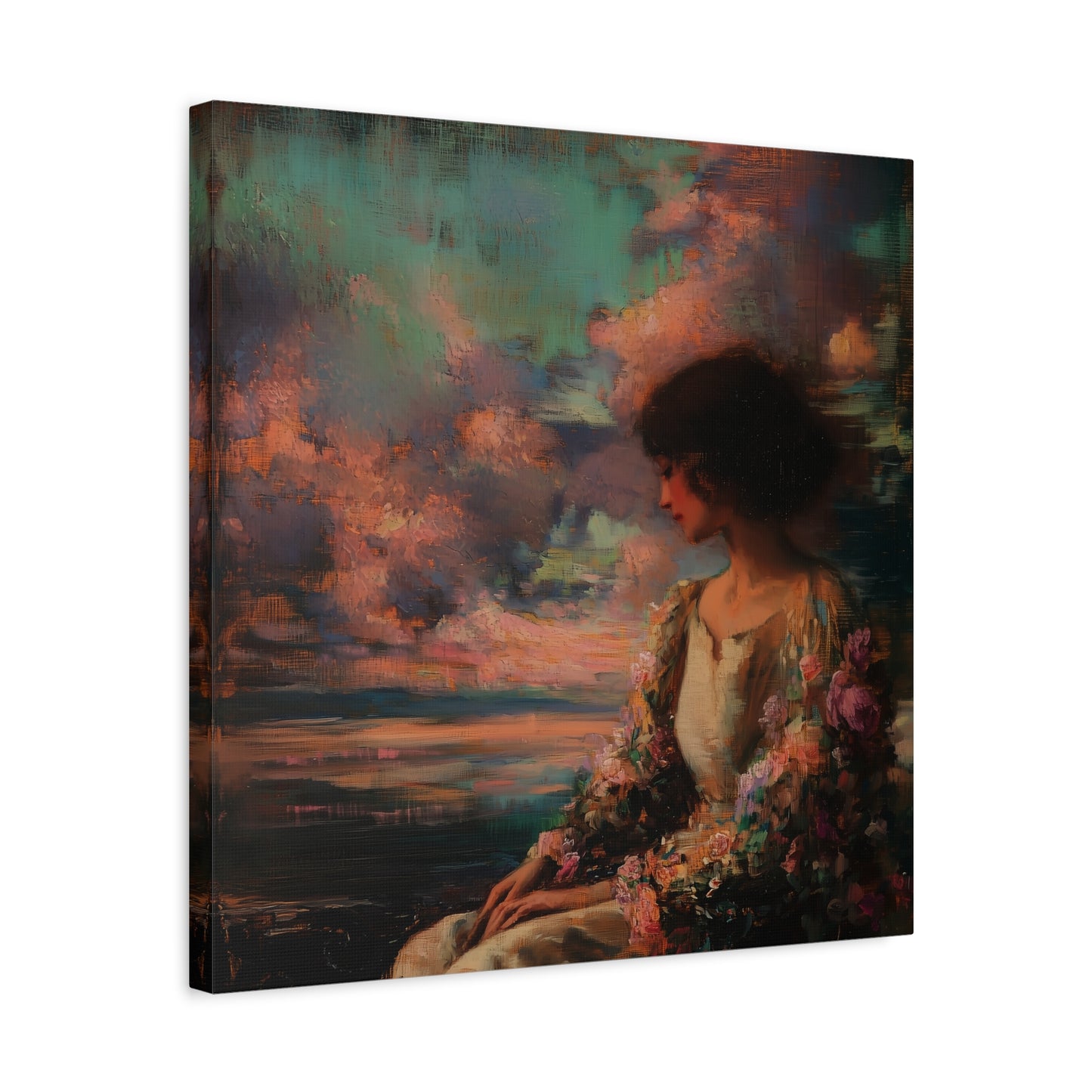 Silence of Blossoms Canvas Print