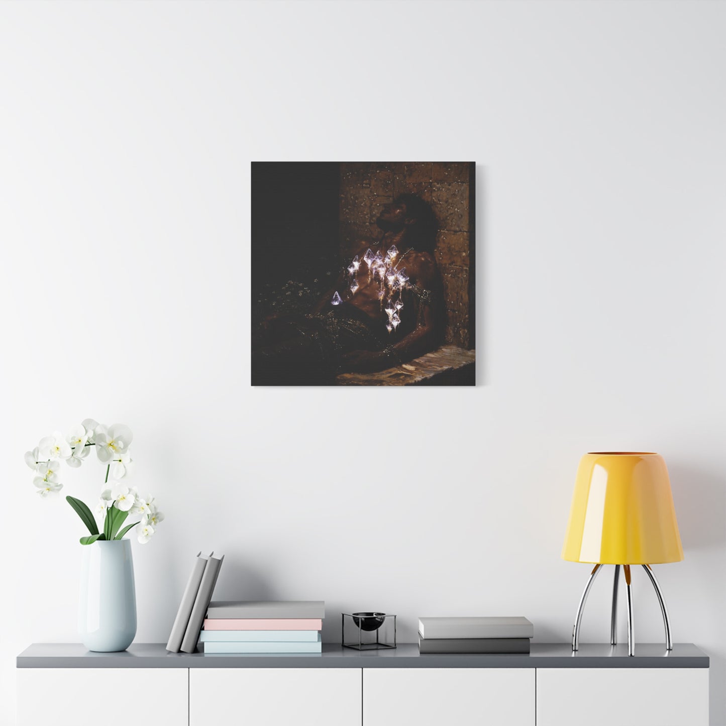 The Silent Lattice Canvas Print