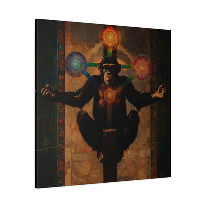 Simian Liturgy Canvas Print