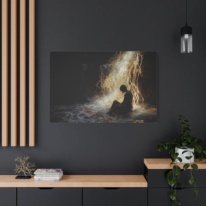 Solitude's Embrace Canvas Print