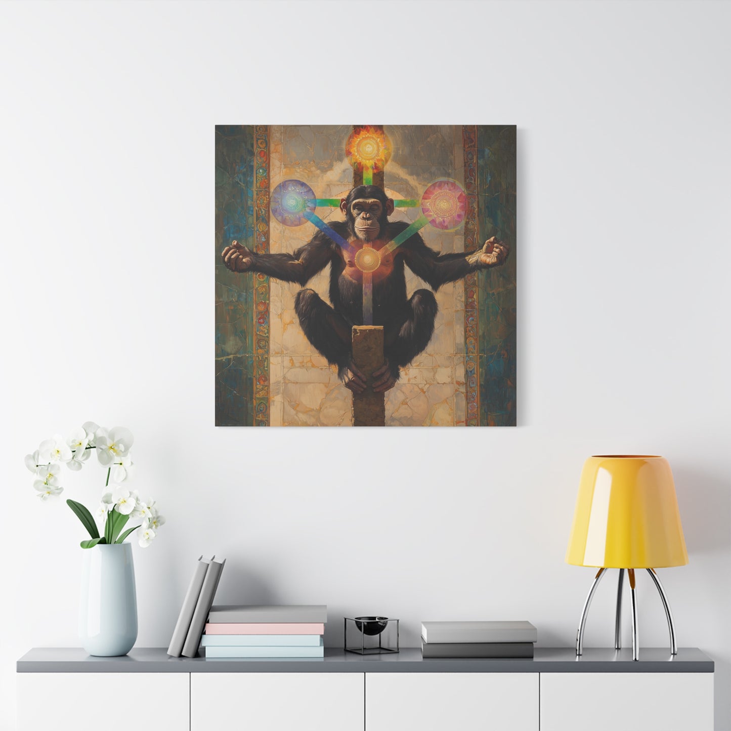 Primate Essence Revealed Canvas Print