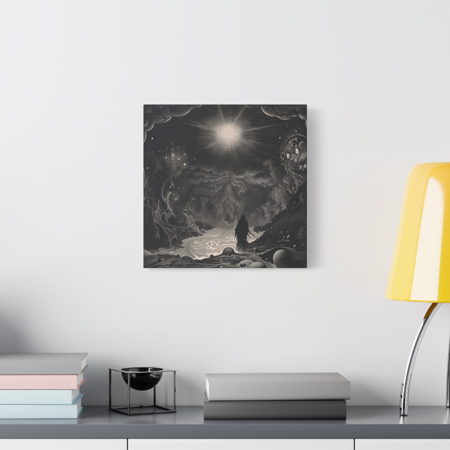 The Cosmic Balance Canvas Print