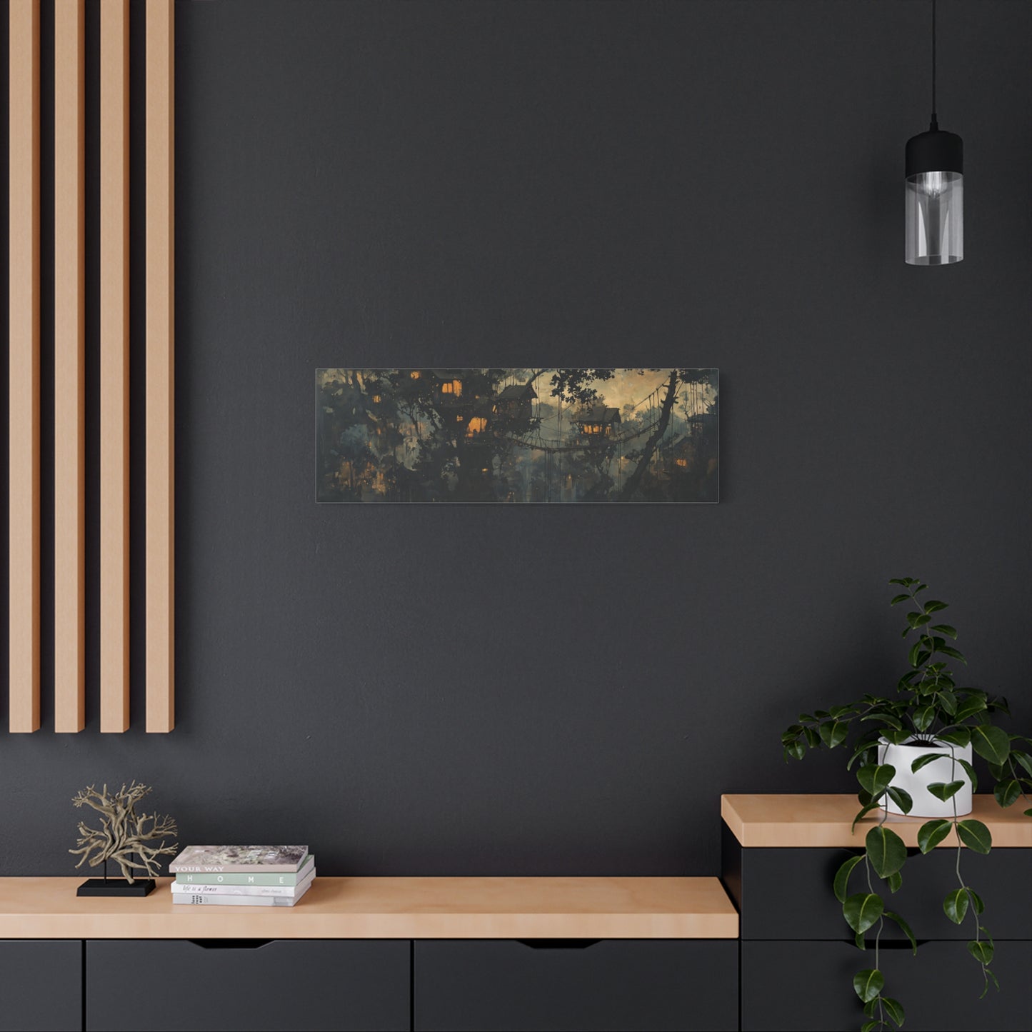 Balance of Night Canvas Print