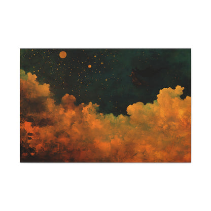 The Dreaming Sky Canvas Print