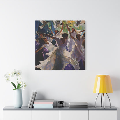 Reaching for the Infinite Canvas Print