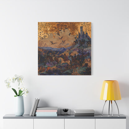 The Golden Realm Canvas Print