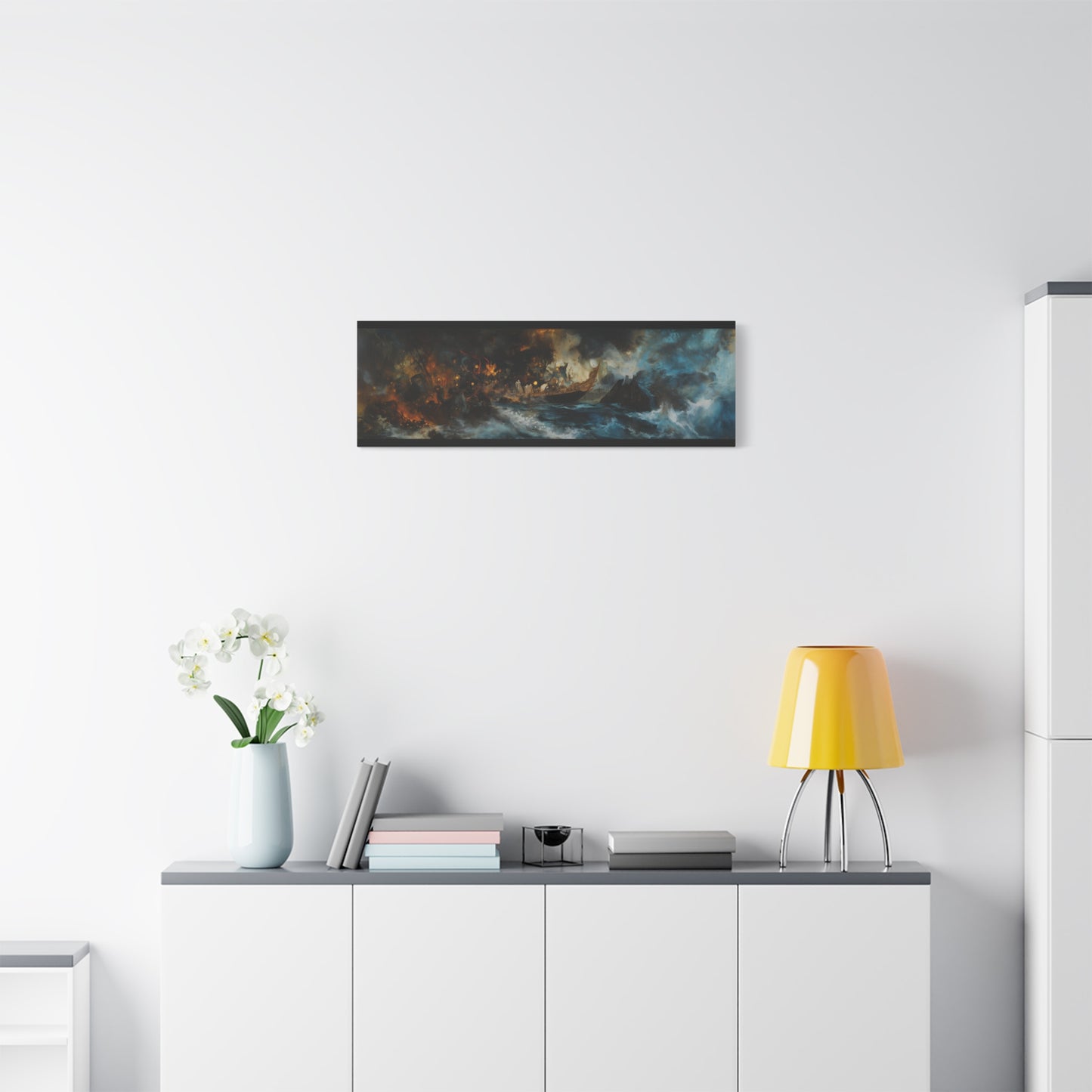 Balance in Tempest Canvas Print