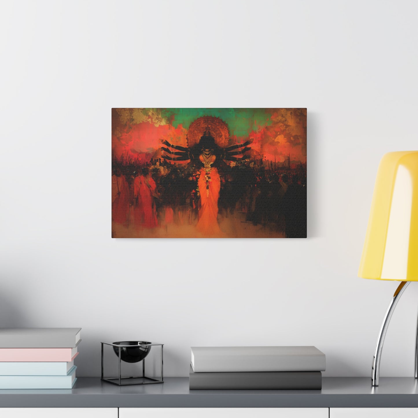 The Radiant Deity Canvas Print