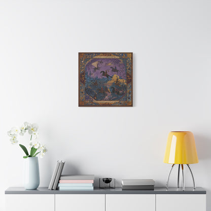 The Dreaming Realm Canvas Print