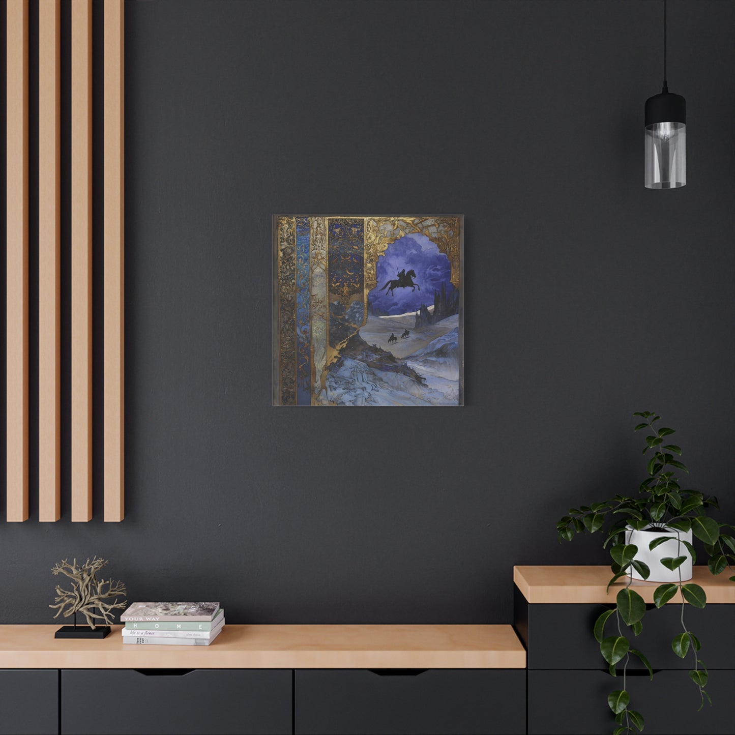 Midnight's Passage Canvas Print