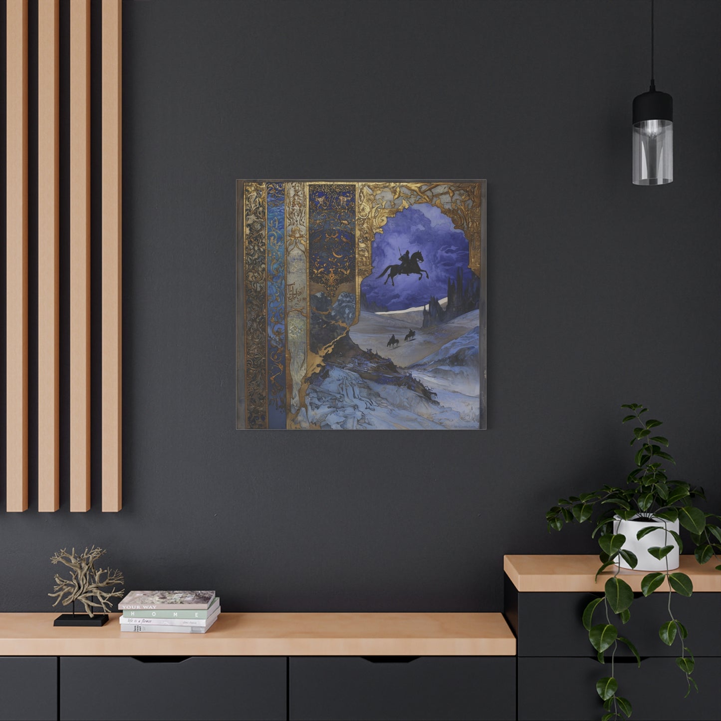 Midnight's Passage Canvas Print