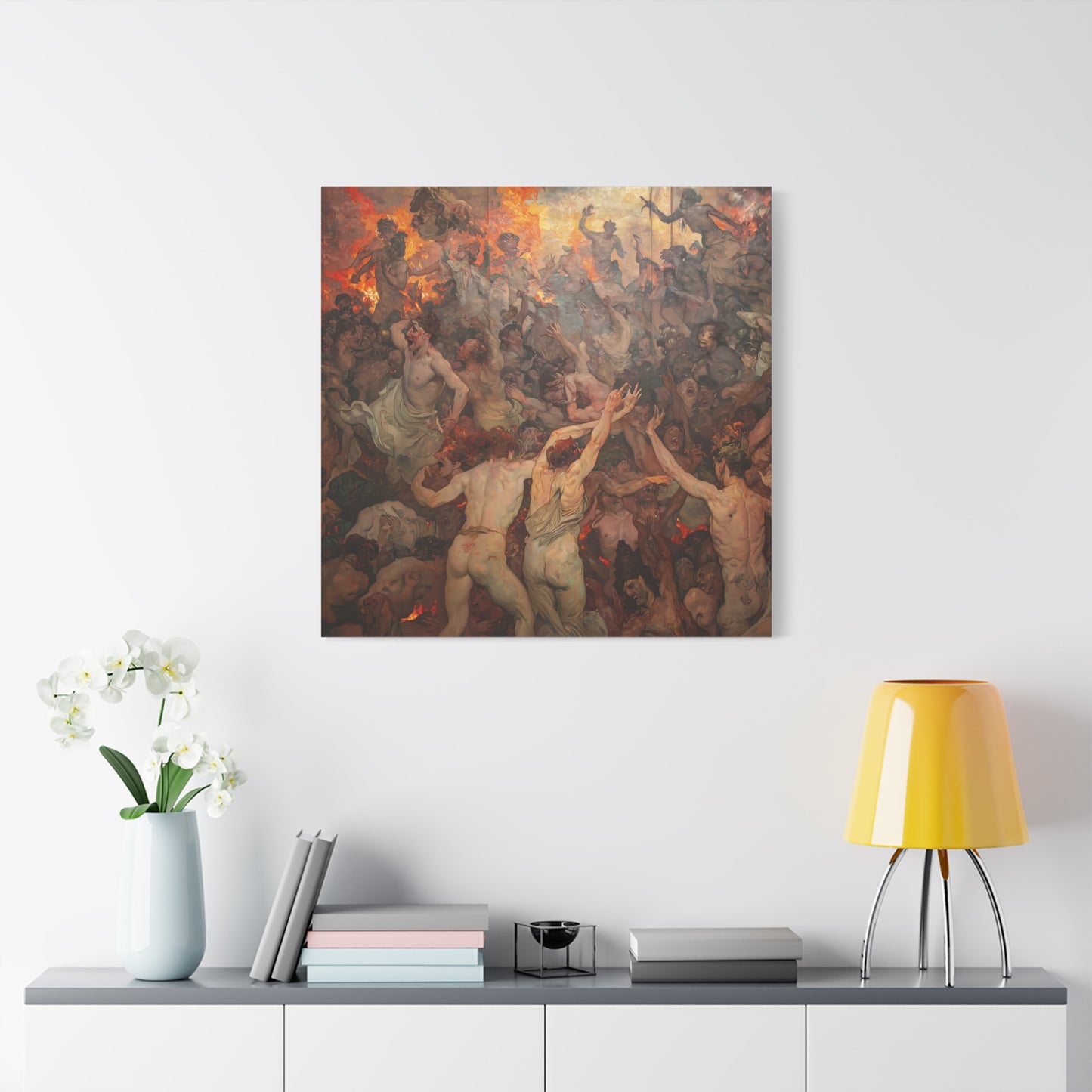 Dance of Chaos Canvas Print