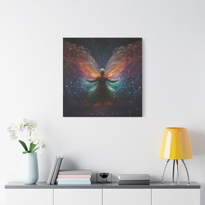 The Cosmic Unveiling Canvas Print