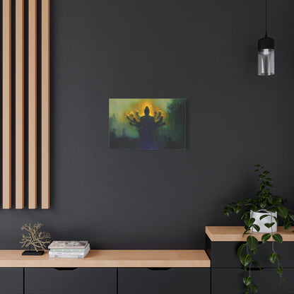 The Dreaming Deity Canvas Print