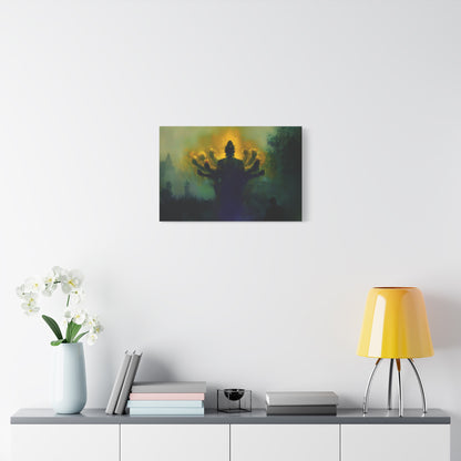 The Dreaming Deity Canvas Print