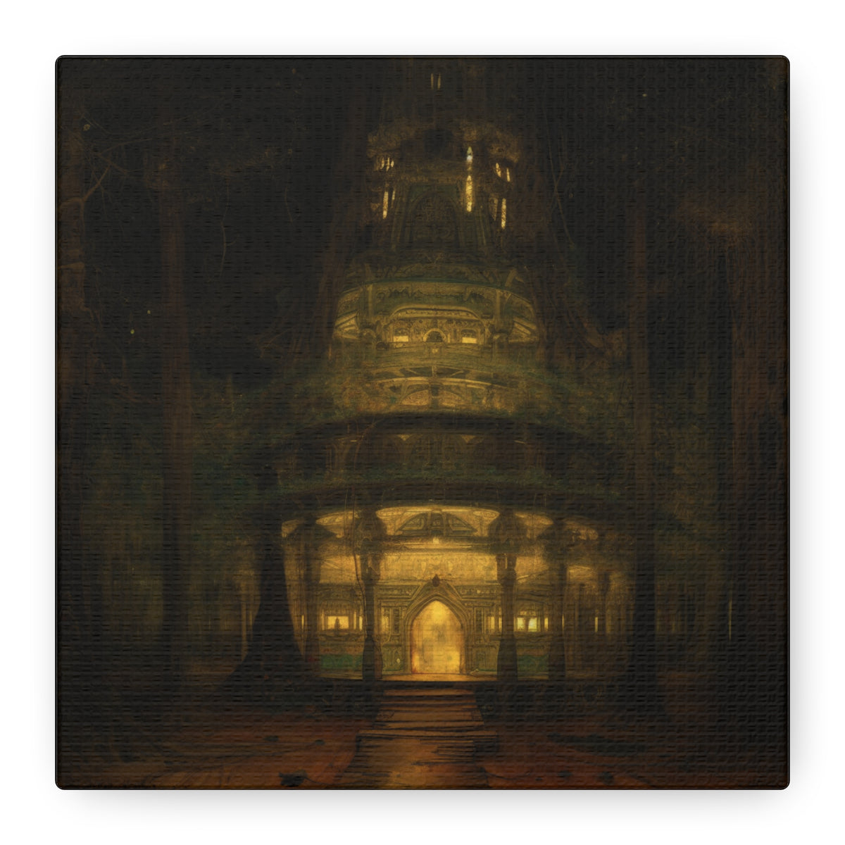 The Dreaming Spire Canvas Print