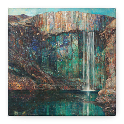 The Dreaming Cascade Canvas Print