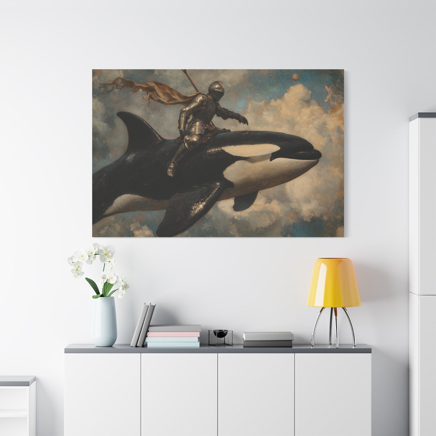 Ride the Sky Canvas Print