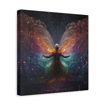 The Cosmic Unveiling Canvas Print