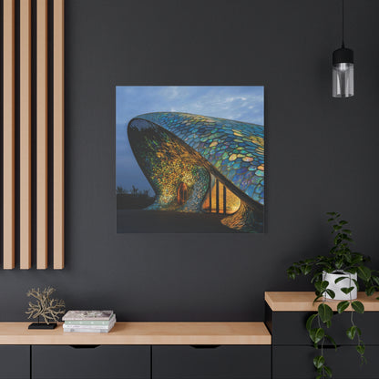 The Scaled Dome Canvas Print