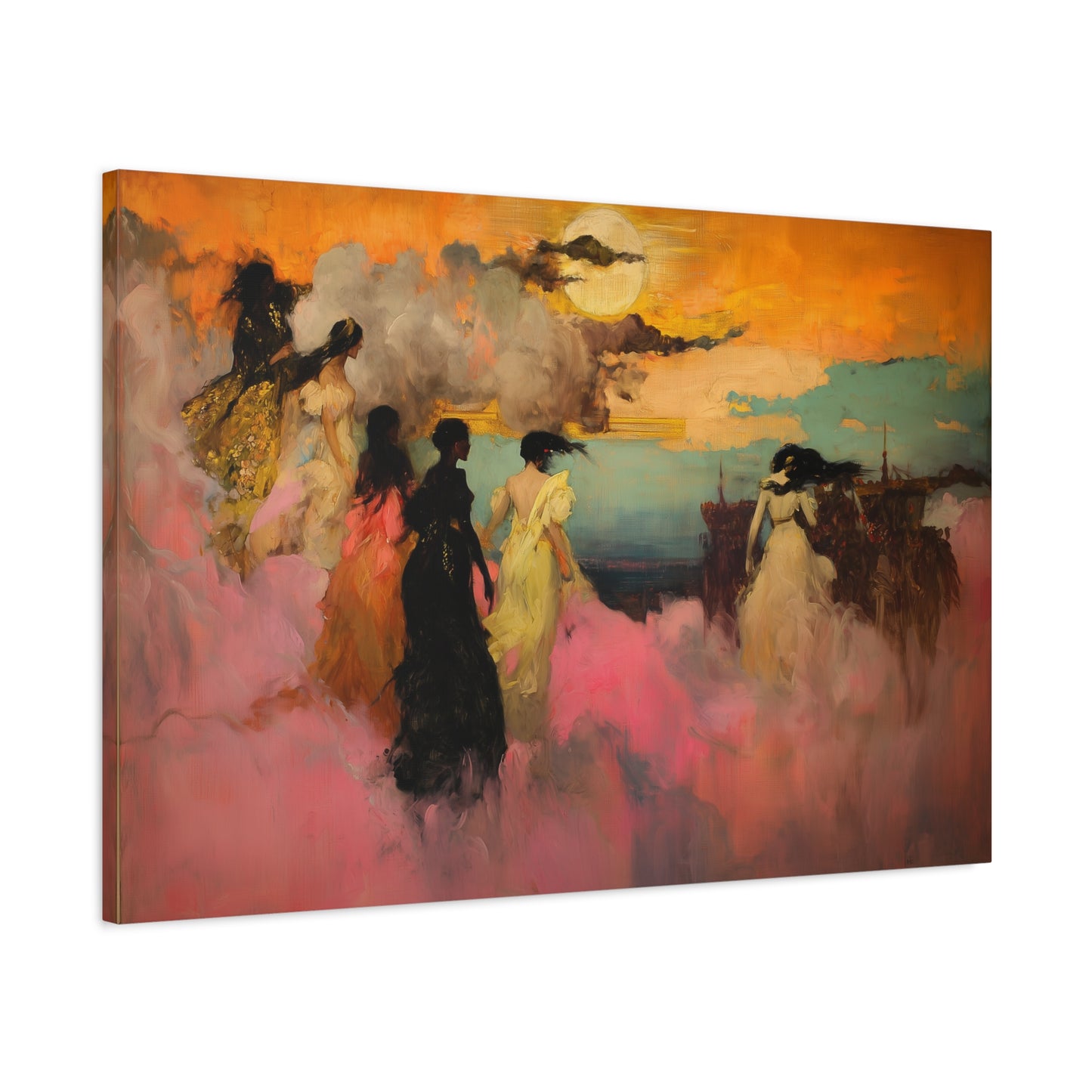 Moonlit Reverie Canvas Print